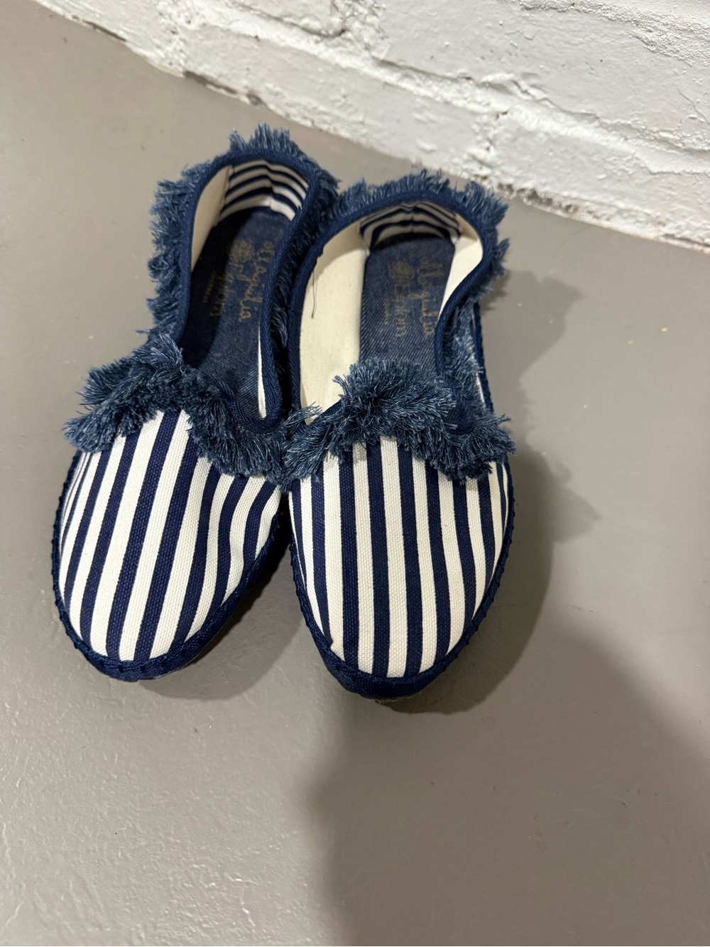 Allagiulia Stripe Friù Frangia Venetian Slipper